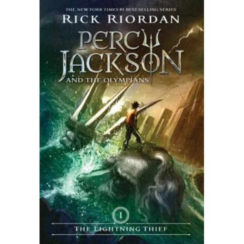 Percy Jackson The Lightning Thief Rick Riordan Book 1 Paperback 9780786838653